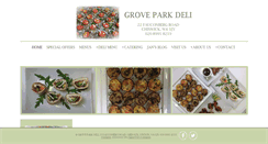 Desktop Screenshot of groveparkdeli.com